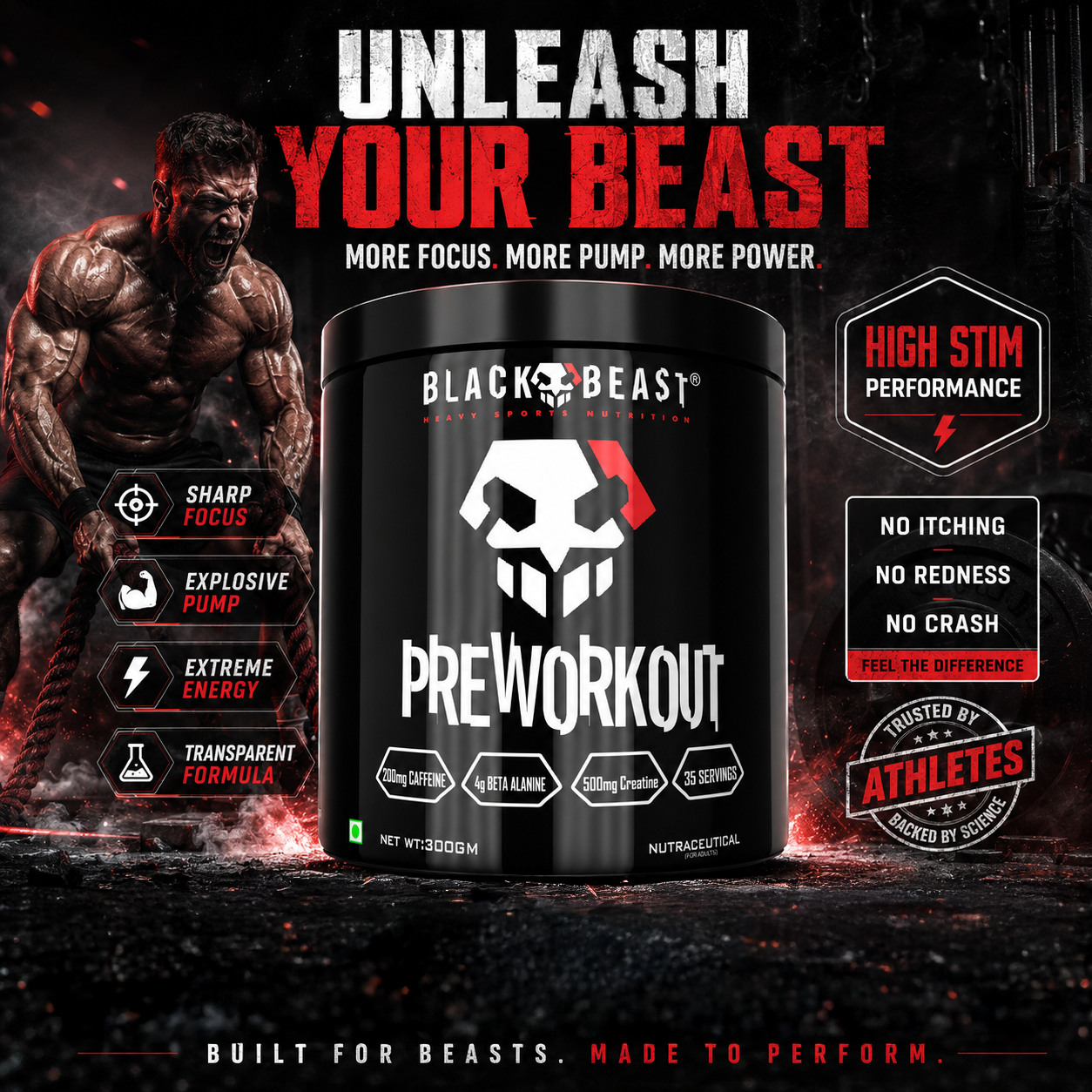 BLACKBEAST PREWORKOUT
