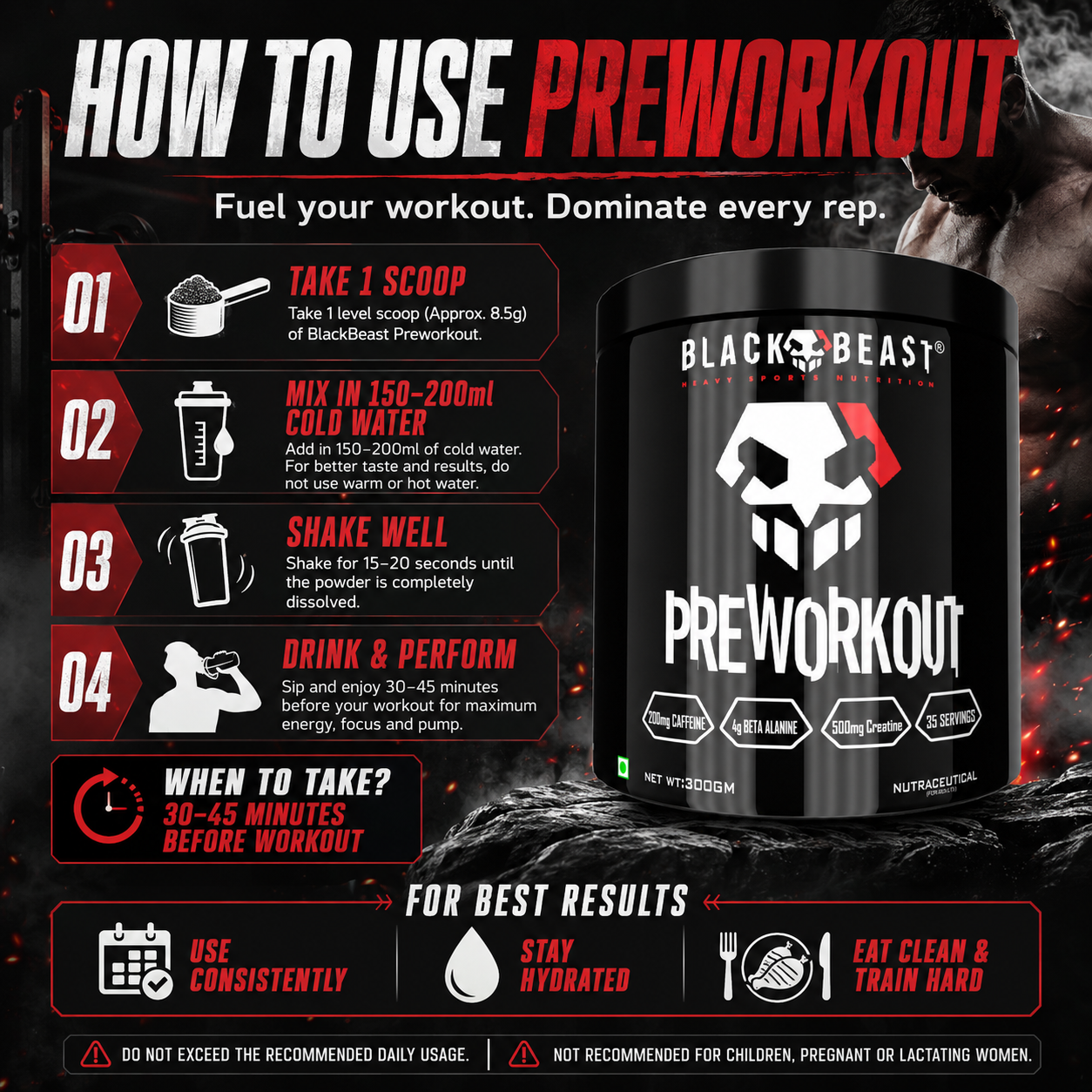 BLACKBEAST PREWORKOUT