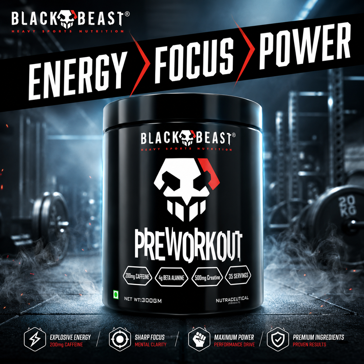 BLACKBEAST PREWORKOUT