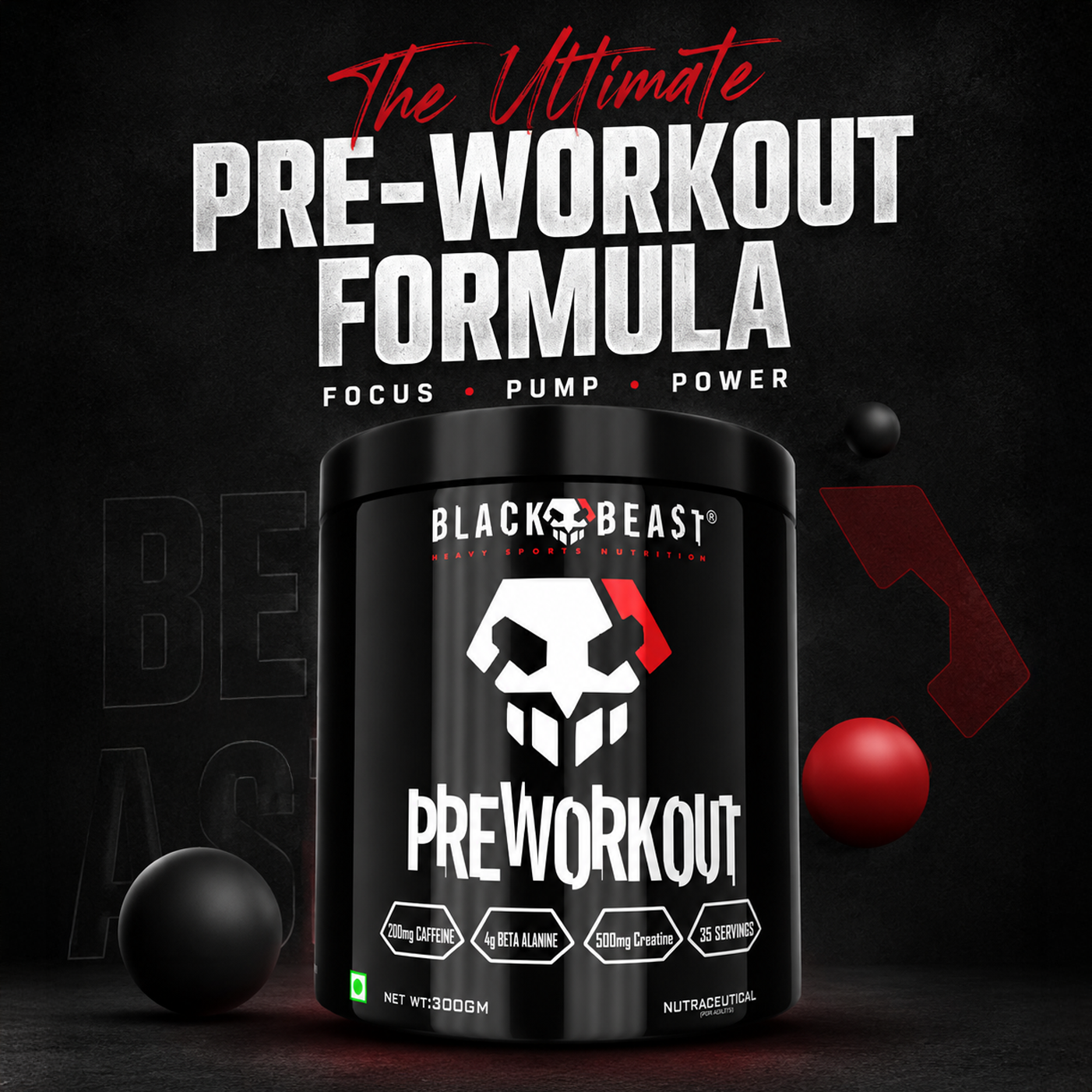 BLACKBEAST PREWORKOUT
