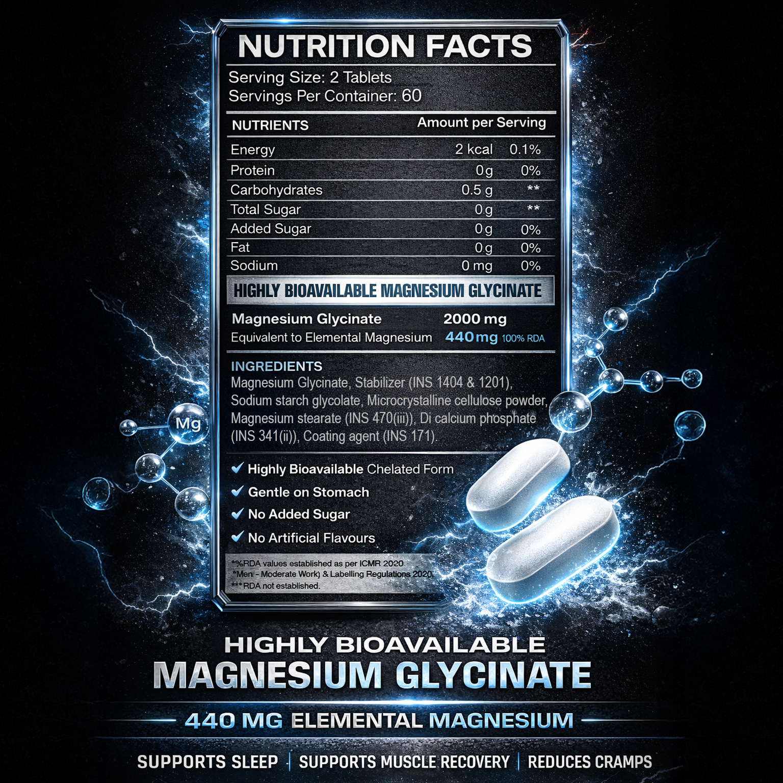 BLACKBEAST MAGNESIUM GLYCINATE