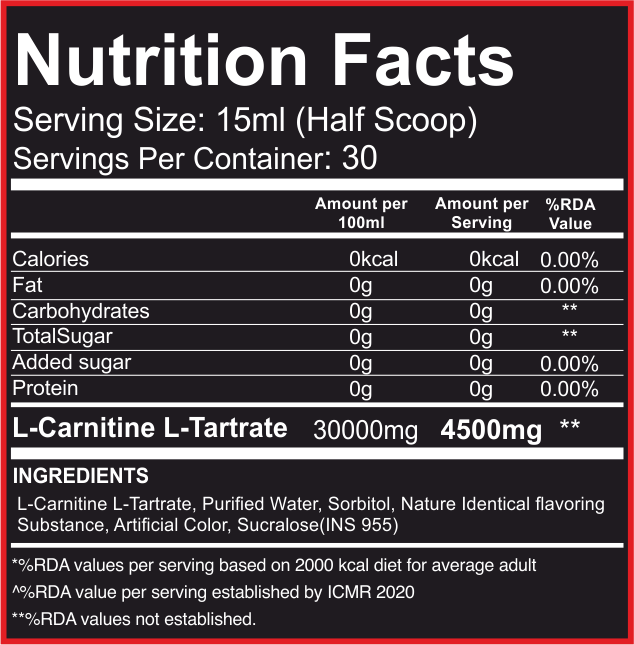 HARD TO KILL CARNITINE EXTREME 4500 LIQUID