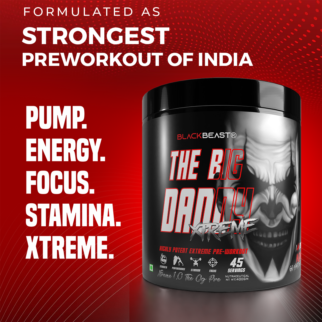 THE BIG DADDY XTREME 1.0 The OG PREWORKOUT by BLACK BEAST