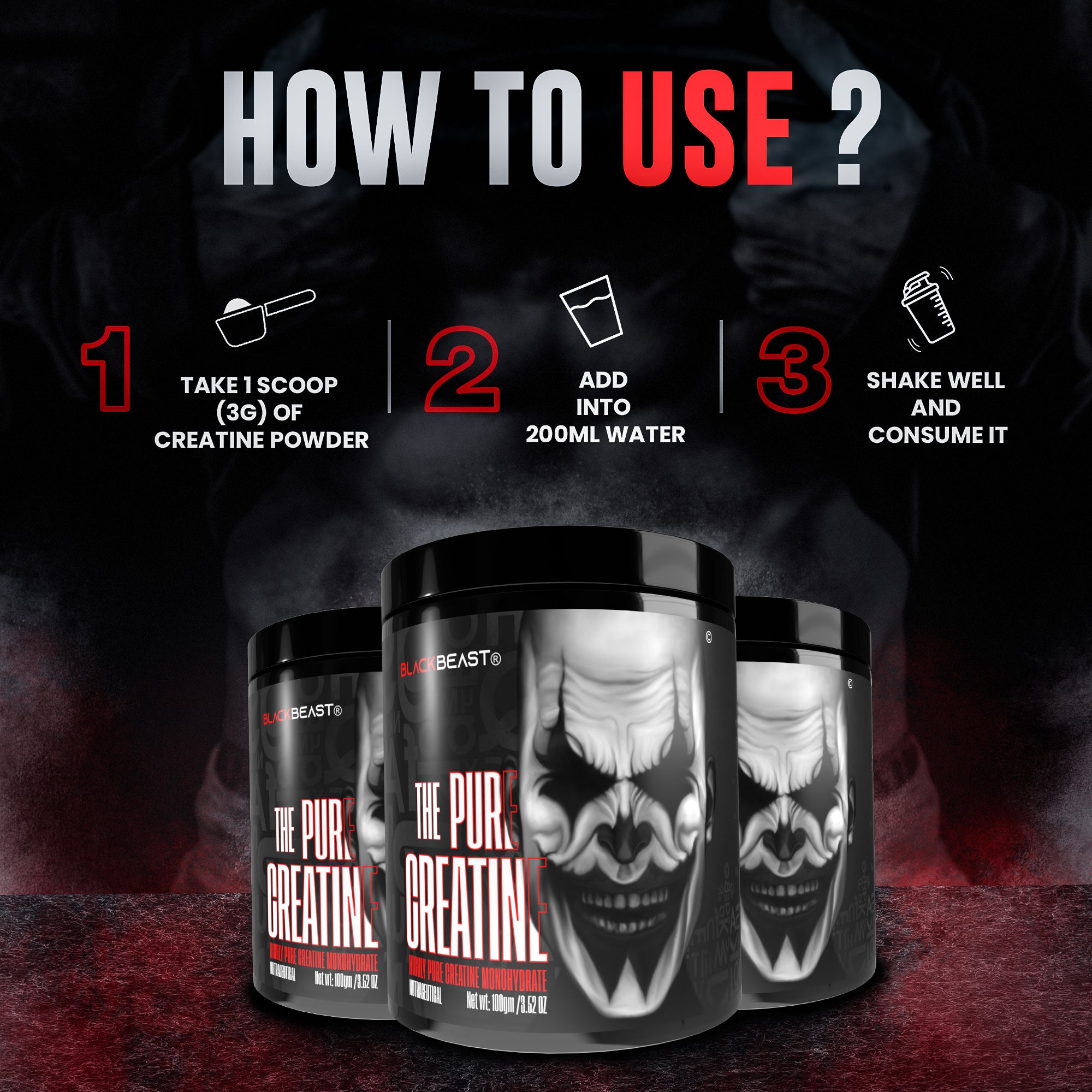 THE PURE CREATINE by BLACKBEAST