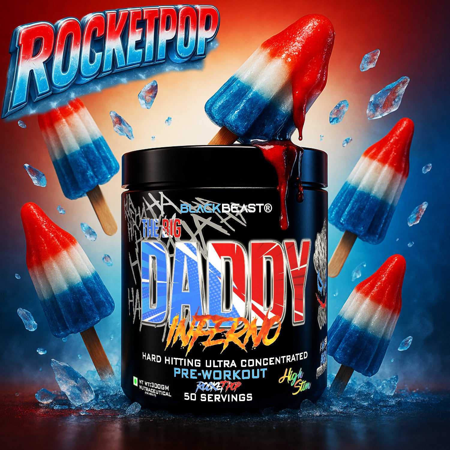 THE BIG DADDY INFERNO PREWORKOUT by BLACK BEAST