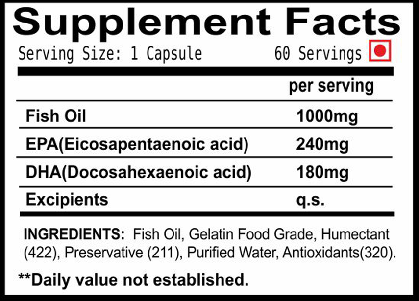OMEGA-3 FISH OIL